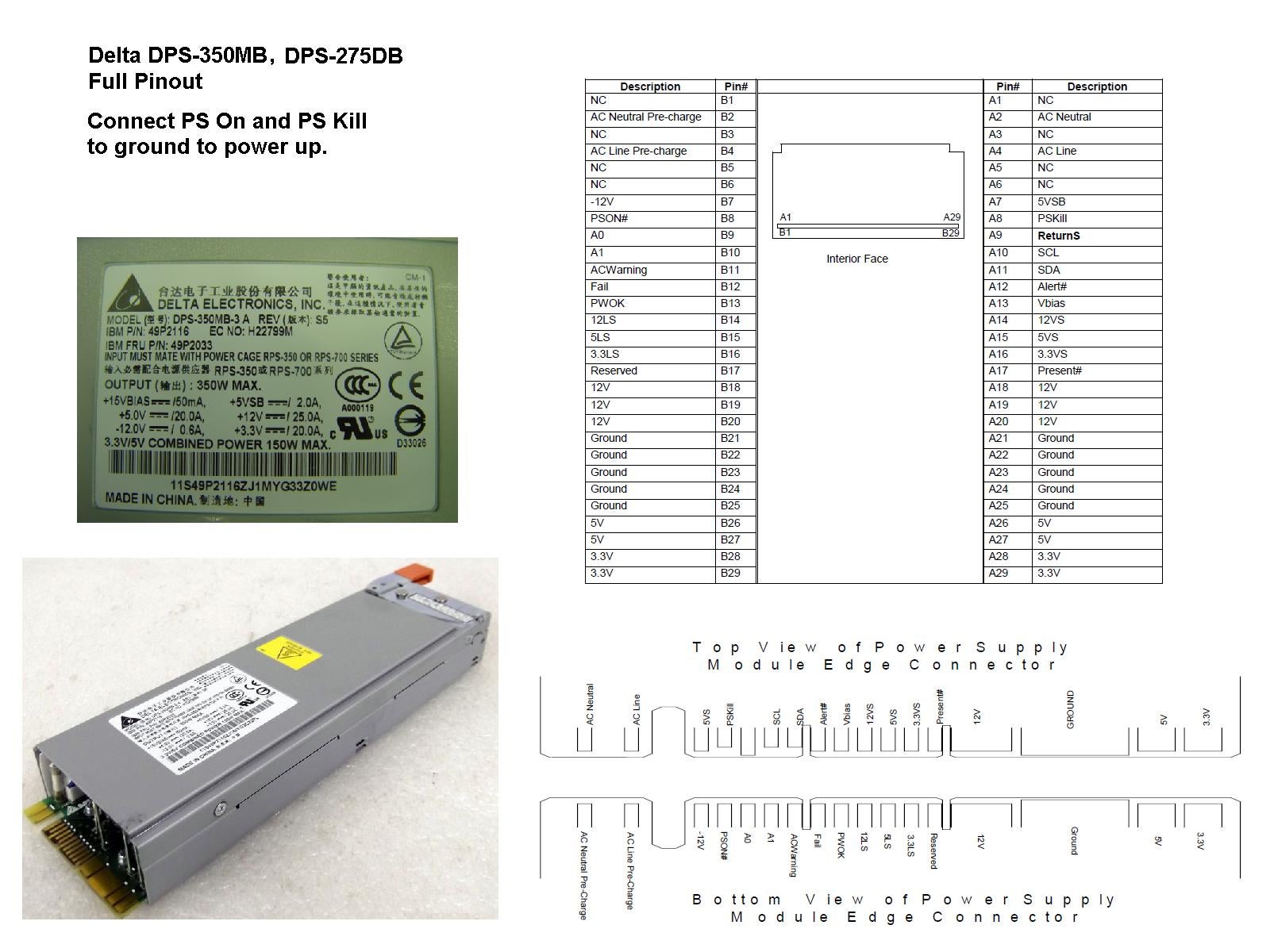 Dps 800gp схема - 91 фото